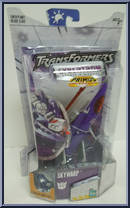 Skywarp from Transformers - Cybertron - Deluxe Class manufactured by Hasbro [Front]