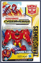 Hot Rod from Transformers - Cyberverse - Warrior Class manufactured by Hasbro [Front]