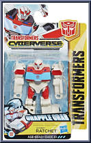 Ratchet from Transformers - Cyberverse - Scout Class manufactured by Hasbro [Front]