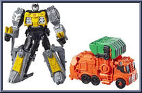 Grimlock / Trash Crash from Transformers - Cyberverse - Power of the Spark - Battle Class manufactured by Hasbro [Loose]