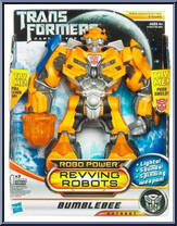 Bumblebee from Transformers - Dark of the Moon - Robo Power Revving Robots manufactured by Hasbro [Front]