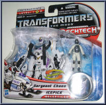 Sergeant Chaos / Icepick from Transformers - Dark of the Moon - Mechtech Human Alliance manufactured by Hasbro [Front]