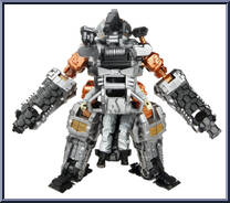 Major Tungsten / Thunderhead from Transformers - Dark of the Moon - Mechtech Human Alliance manufactured by Hasbro [Loose]