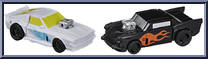 Trip-Up & Daddy-O from Transformers - Earthrise War for Cybertron - Micromaster manufactured by Takara [Loose]