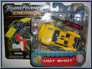 Hot Shot from Transformers - Energon - Deluxe Class manufactured by Hasbro [Front]