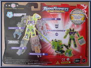 Steamhammer (Combo C5) from Transformers - Energon - Powerlinx Battles - Deluxe Class manufactured by Hasbro [Back]