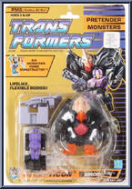 Birdbrain (Pretender Monsters) from Transformers - Generation 1 - Series 6 manufactured by Hasbro [Front]