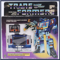 Buzzsaw from Transformers - Generation 1 - Series 1 manufactured by Hasbro [Front]
