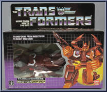 Chop Shop from Transformers - Generation 1 - Series 2 - Deluxe manufactured by Hasbro [Front]