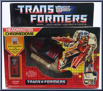 Chromedome (Headmaster) from Transformers - Generation 1 - Series 4 manufactured by Hasbro [Front]