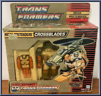 Crossblades (Mega Pretenders) from Transformers - Generation 1 - Series 6 manufactured by Hasbro [Front]