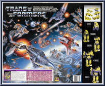 Devastator from Transformers - Generation 1 - Series 2 manufactured by Hasbro [Back]