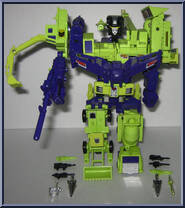 Devastator from Transformers - Generation 1 - Series 2 manufactured by Hasbro [Loose]