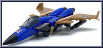 Dirge from Transformers - Generation 1 - Series 2 manufactured by Hasbro [Loose]