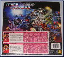 Fastlane / Cloudraker from Transformers - Generation 1 - Series 4 manufactured by Hasbro [Back]