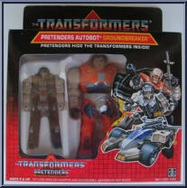 Groundbreaker (Pretenders) from Transformers - Generation 1 - Series 5 manufactured by Hasbro [Front]