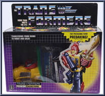 Headstrong from Transformers - Generation 1 - Series 3 manufactured by Hasbro [Front]