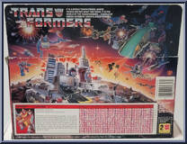 Hot Rod from Transformers - Generation 1 - Series 3 manufactured by Hasbro [Back]