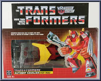 Hot Rod from Transformers - Generation 1 - Series 3 manufactured by Hasbro [Front]