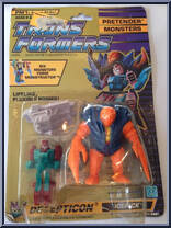 Icepick (Pretender Monsters) from Transformers - Generation 1 - Series 6 manufactured by Hasbro [Front]