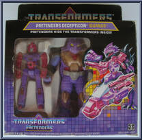 Iguanus (Pretenders) from Transformers - Generation 1 - Series 5 manufactured by Hasbro [Front]