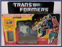 Joyride (Powermaster) from Transformers - Generation 1 - Series 5 manufactured by Hasbro [Front]