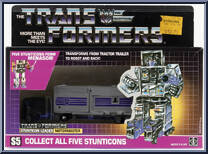 Motormaster from Transformers - Generation 1 - Series 3 manufactured by Hasbro [Front]
