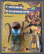 Octopunch (Pretender) from Transformers - Generation 1 - Series 6 manufactured by Hasbro [Front]