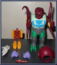 Octopunch (Pretender) from Transformers - Generation 1 - Series 6 manufactured by Hasbro [Loose]