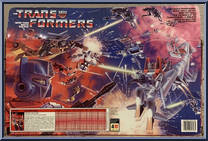 Optimus Prime from Transformers - Generation 1 - Series 1 manufactured by Hasbro [Back]