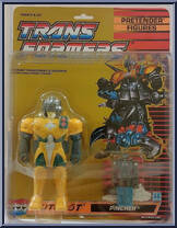 Pincher (Pretender) from Transformers - Generation 1 - Series 6 manufactured by Hasbro [Front]