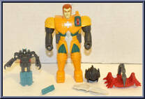 Pincher (Pretender) from Transformers - Generation 1 - Series 6 manufactured by Hasbro [Loose]