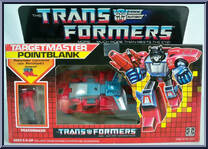 Pointblank (Targetmaster) from Transformers - Generation 1 - Series 4 manufactured by Hasbro [Front]