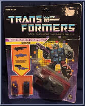 Quake (Targetmaster) from Transformers - Generation 1 - Series 5 manufactured by Hasbro [Front]