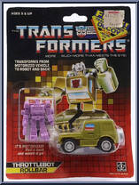 Rollbar from Transformers - Generation 1 - Series 4 manufactured by Hasbro [Front]