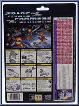 Runamuck from Transformers - Generation 1 - Series 3 manufactured by Hasbro [Back]