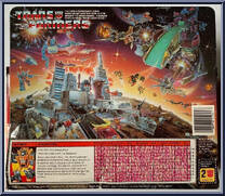 Sandstorm from Transformers - Generation 1 - Series 3 manufactured by Hasbro [Back]