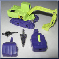 Scavenger from Transformers - Generation 1 - Series 2 manufactured by Hasbro [Loose]