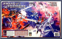 Shockwave from Transformers - Generation 1 - Series 2 manufactured by Hasbro [Back]