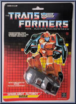 Sizzle from Transformers - Generation 1 - Series 5 manufactured by Hasbro [Front]