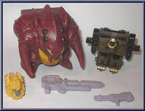 Slog (Pretender Monsters) from Transformers - Generation 1 - Series 6 manufactured by Hasbro [Loose]