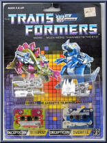 Slugfest / Overkill from Transformers - Generation 1 - Series 4 manufactured by Hasbro [Front]