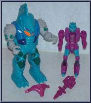 Submarauder (Pretenders) from Transformers - Generation 1 - Series 5 manufactured by Hasbro [Loose]