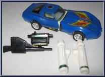 Tracks from Transformers - Generation 1 - Series 2 manufactured by Hasbro [Loose]