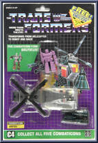 Vortex from Transformers - Generation 1 - Series 3 manufactured by Hasbro [Front]