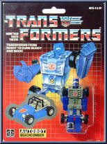 Beachcomber from Transformers - Generation 1 - Reissues - Basic Series manufactured by Hasbro [Front]