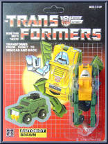 Brawn from Transformers - Generation 1 - Reissues - Basic Series manufactured by Hasbro [Front]
