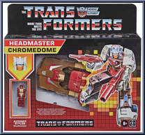 Chromedome / Stylor from Transformers - Generation 1 - Reissues - Headmasters manufactured by Hasbro [Front]