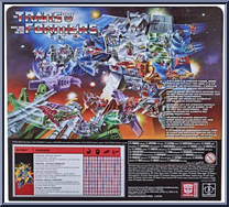 Hardhead / Duros from Transformers - Generation 1 - Reissues - Headmasters manufactured by Hasbro [Back]