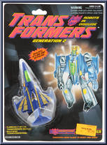 Afterburner from Transformers - Generation 2 - Series 1 manufactured by Hasbro [Front]